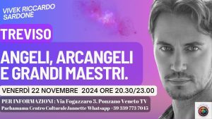 TREVISO, 22 NOVEMBRE 2024 ‘ ANGELI, ARCANGELI E GRANDI MAESTRI ‘.