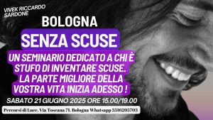 Sabato 21 Giugno 2025 BOLOGNA ‘ SENZA SCUSE ‘.